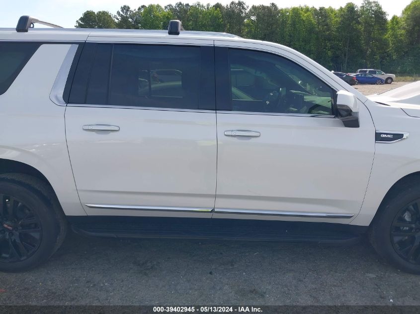 2022 GMC Yukon Xl 4Wd Slt VIN: 1GKS2GKD9NR283145 Lot: 39402945