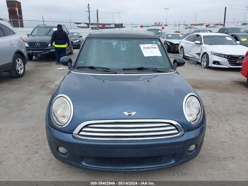 2009 Mini Cooper Clubman VIN: WMWML33559TX36488 Lot: 39402946