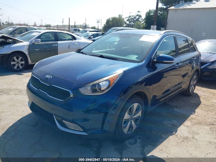 VIN KNDCC3LC6H5078034 2017 KIA NIRO EX