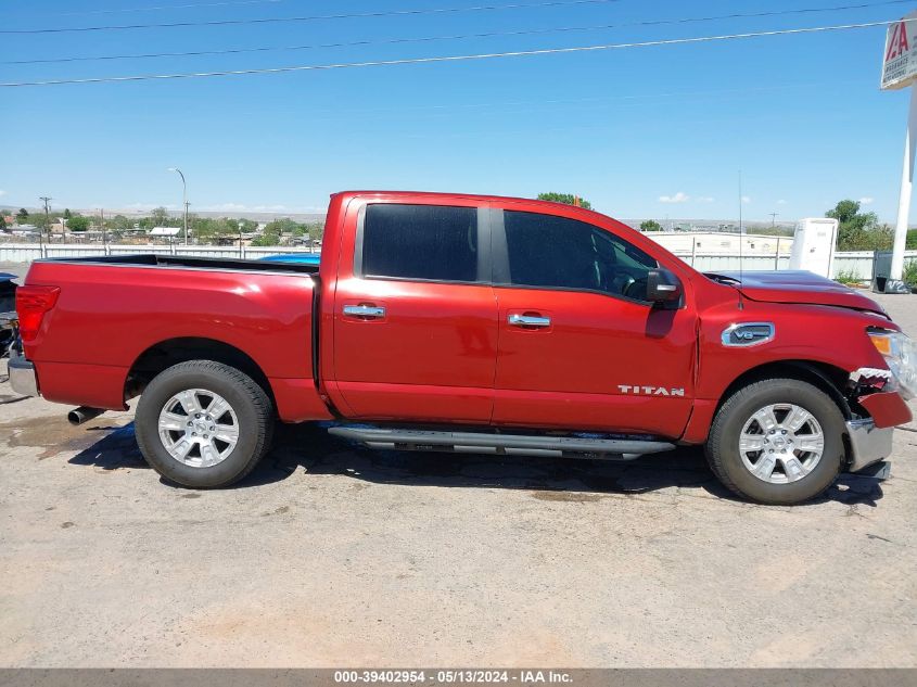 2017 Nissan Titan Sv VIN: 1N6AA1EK7HN546758 Lot: 39402954