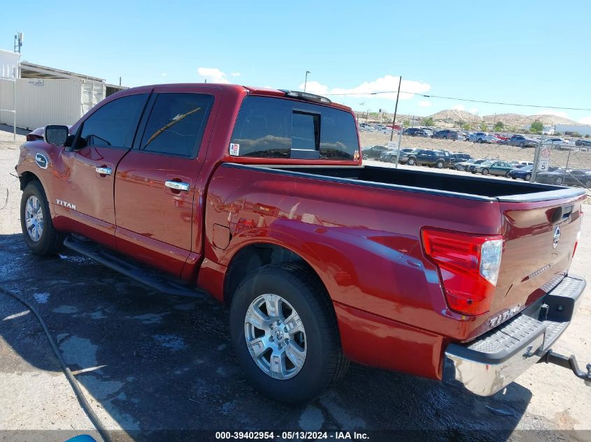 2017 Nissan Titan Sv VIN: 1N6AA1EK7HN546758 Lot: 39402954