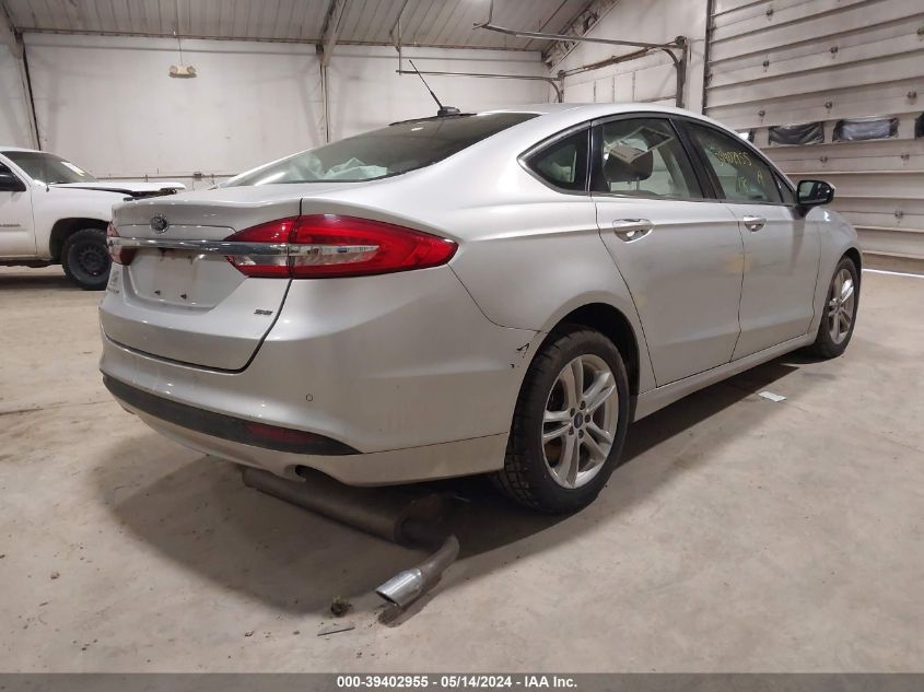 2018 Ford Fusion Se VIN: 3FA6P0H79JR146220 Lot: 39402955