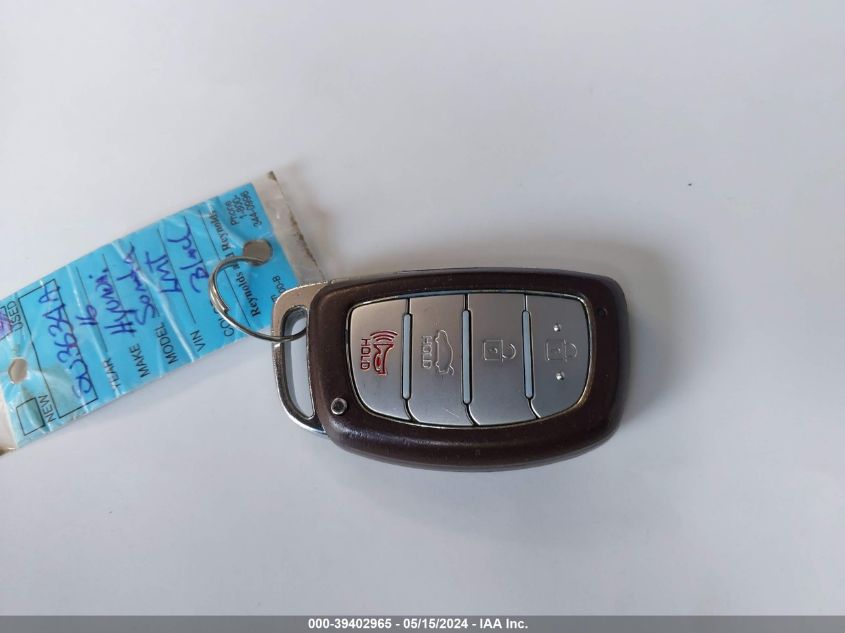 2016 Hyundai Sonata Limited VIN: 5NPE34AF5GH275187 Lot: 39402965