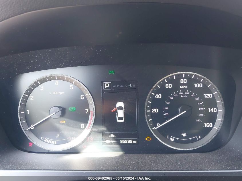 2016 Hyundai Sonata Limited VIN: 5NPE34AF5GH275187 Lot: 39402965