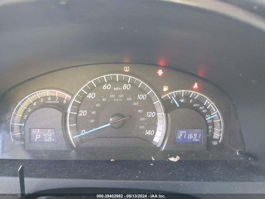 2014 Toyota Camry Se VIN: 4T1BF1FKXEU734078 Lot: 39402982