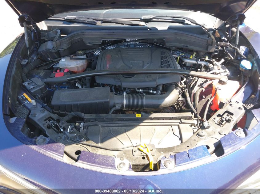 2019 Alfa Romeo Stelvio Ti Sport Awd VIN: ZASPAKBN8K7C58817 Lot: 39403002