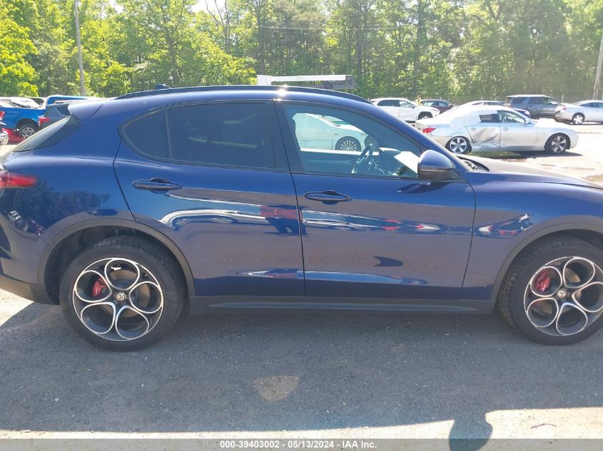 2019 Alfa Romeo Stelvio Ti Sport Awd VIN: ZASPAKBN8K7C58817 Lot: 39403002