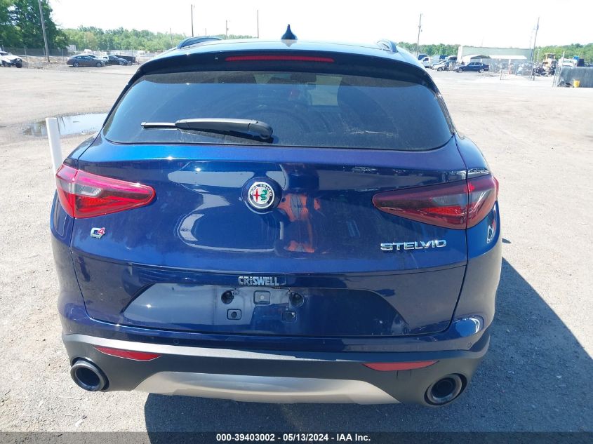 2019 Alfa Romeo Stelvio Ti Sport Awd VIN: ZASPAKBN8K7C58817 Lot: 39403002