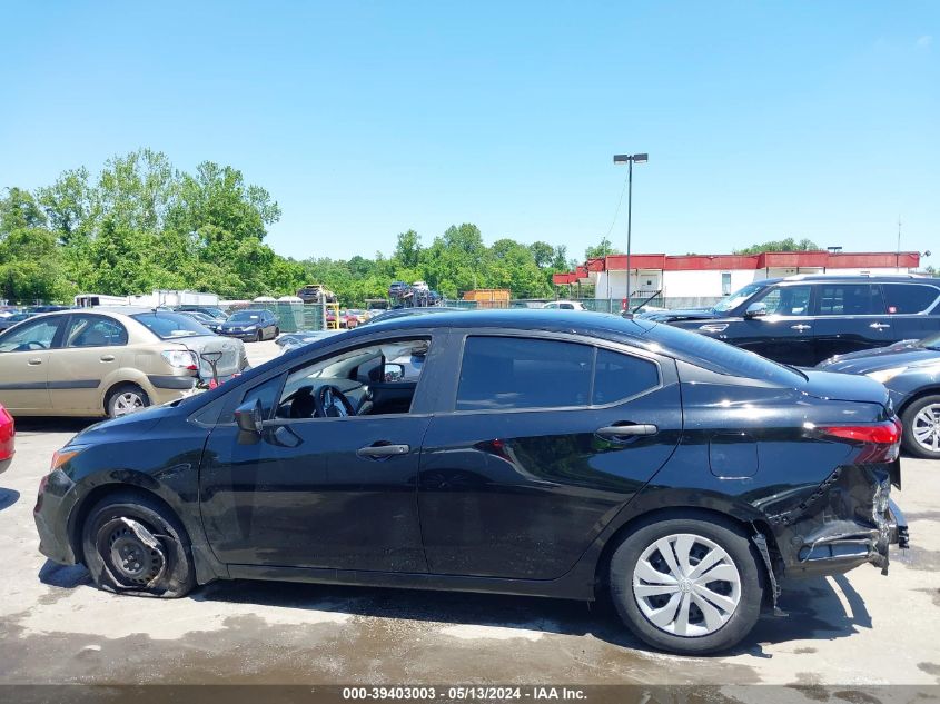 2020 Nissan Versa S Xtronic Cvt VIN: 3N1CN8DV5LL846394 Lot: 39403003