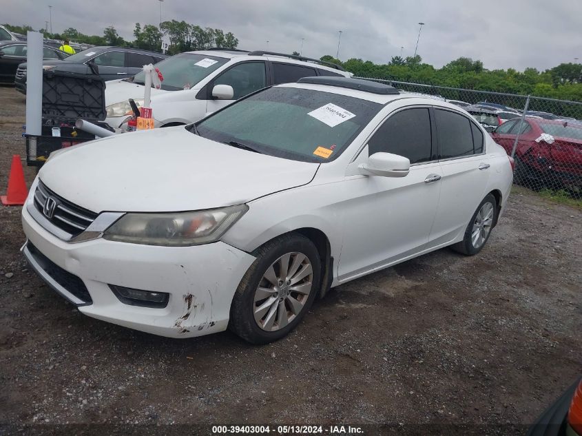 2014 Honda Accord Ex-L V-6 VIN: 1HGCR3F84EA001866 Lot: 39403004