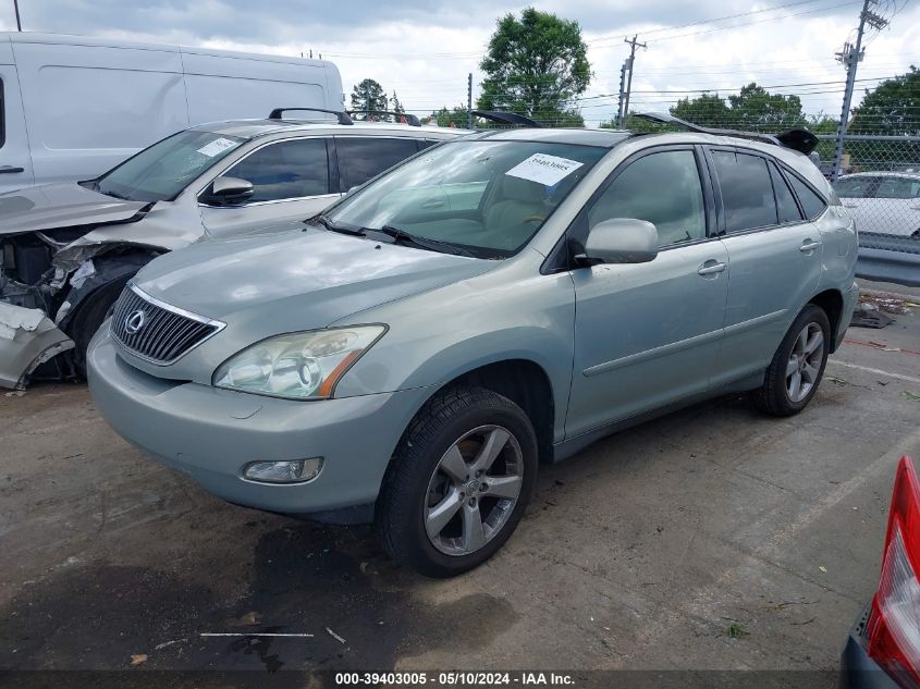 2004 Lexus Rx 330 VIN: JTJHA31U040030587 Lot: 39403005