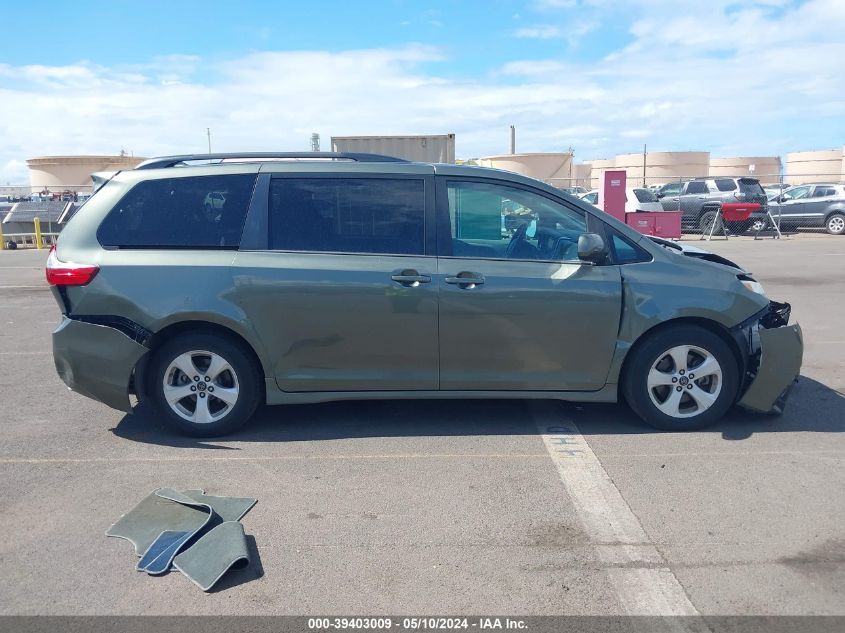 2019 Toyota Sienna Le 8 Passenger VIN: 5TDKZ3DC3KS984362 Lot: 39403009