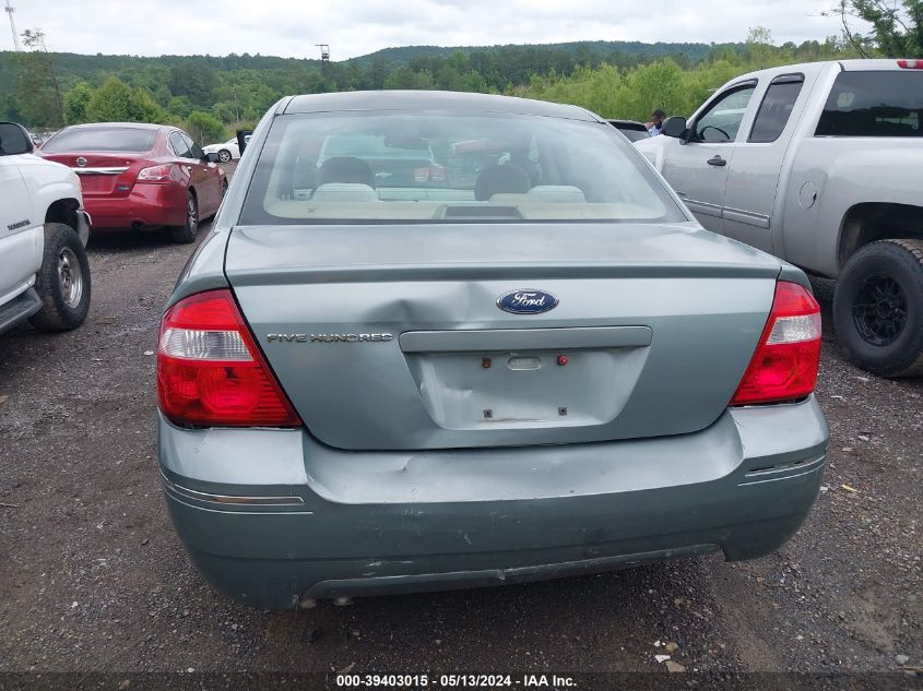 2005 Ford Five Hundred Se VIN: 1FAFP23145G139655 Lot: 39403015