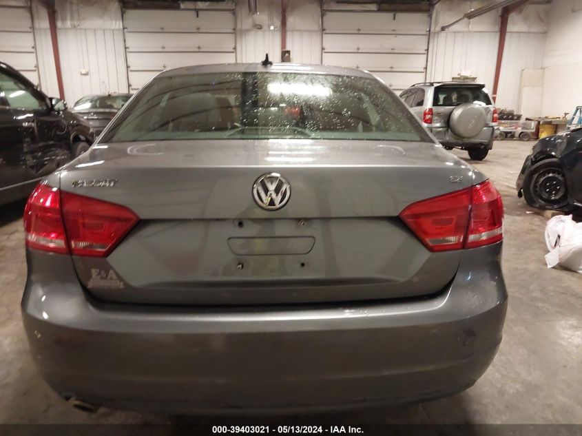 2013 Volkswagen Passat 2.5L Se VIN: 1VWBP7A32DC023349 Lot: 39403021