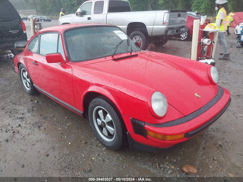PORSCHE 911S 1975. Lot# 39403027. VIN 9115200552. Photo 1