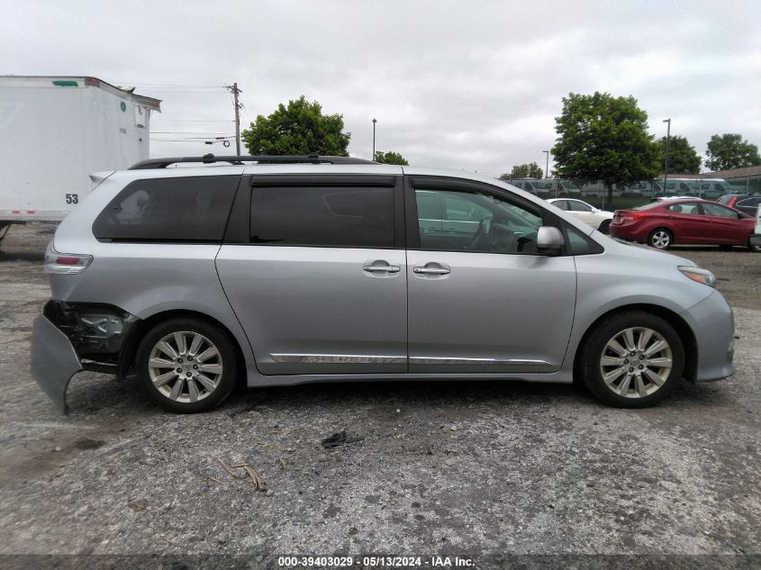 2016 Toyota Sienna Se Premium 8 Passenger VIN: 5TDXK3DC1GS766308 Lot: 39403029