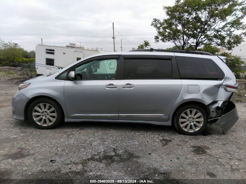 2016 Toyota Sienna Se Premium 8 Passenger VIN: 5TDXK3DC1GS766308 Lot: 39403029