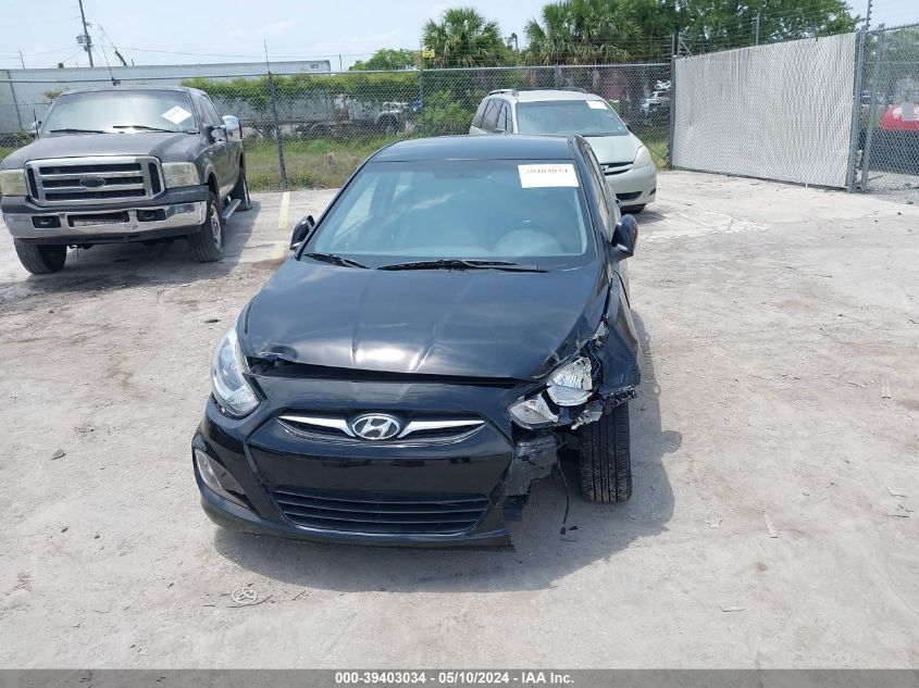 2013 Hyundai Accent Se VIN: KMHCU5AE5DU061931 Lot: 39403034