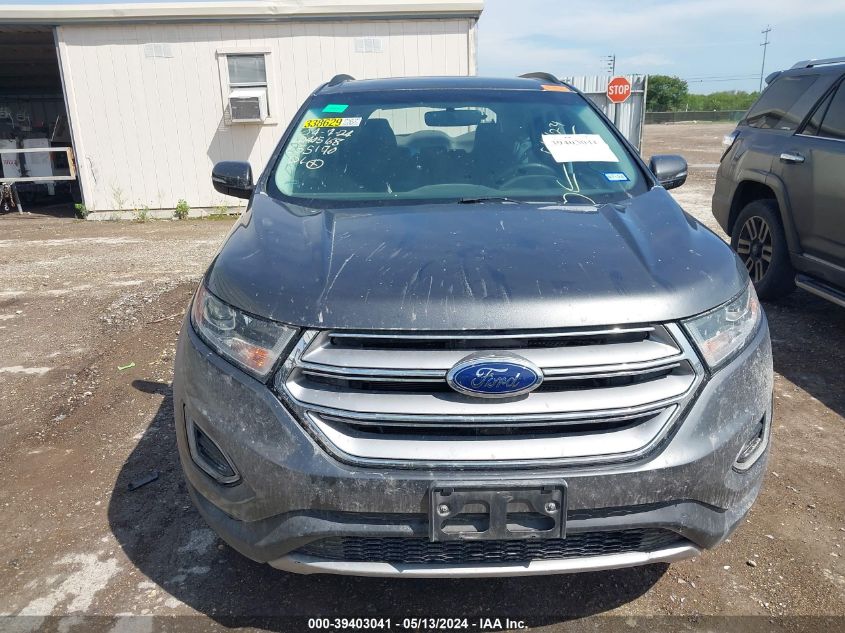 2018 Ford Edge Sel VIN: 2FMPK3J90JBC55170 Lot: 39403041