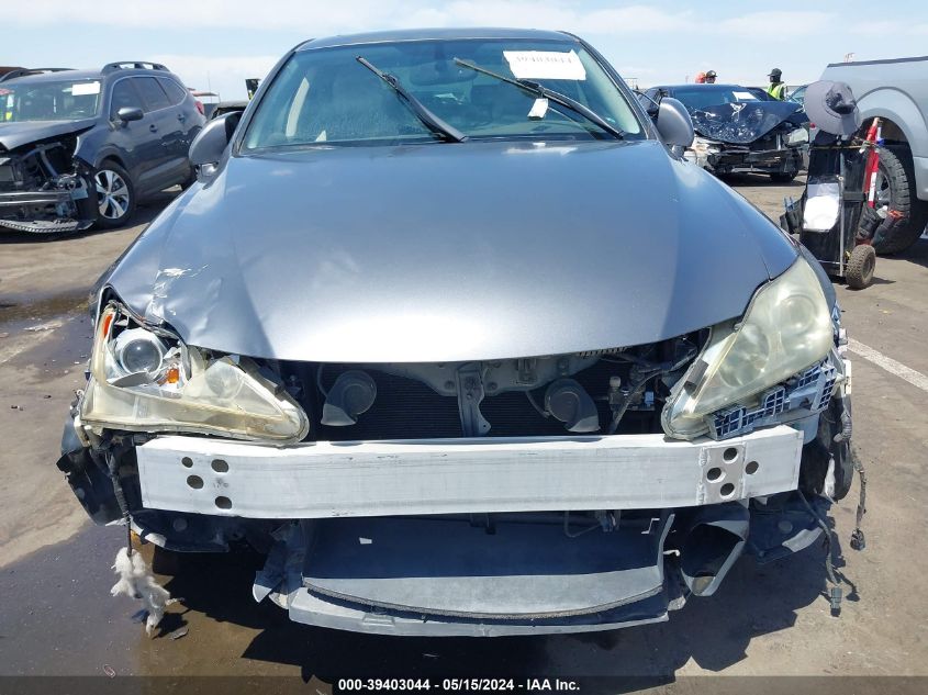 2012 Lexus Is 250 VIN: JTHBF5C2XC2102530 Lot: 39403044