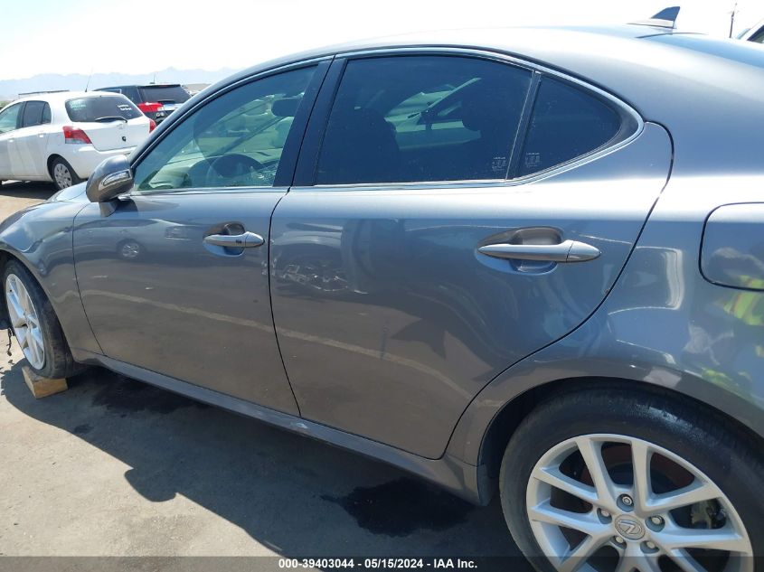 2012 Lexus Is 250 VIN: JTHBF5C2XC2102530 Lot: 39403044