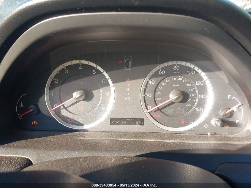 2011 Honda Accord 2.4 Ex VIN: 1HGCP2F76BA007011 Lot: 39403054