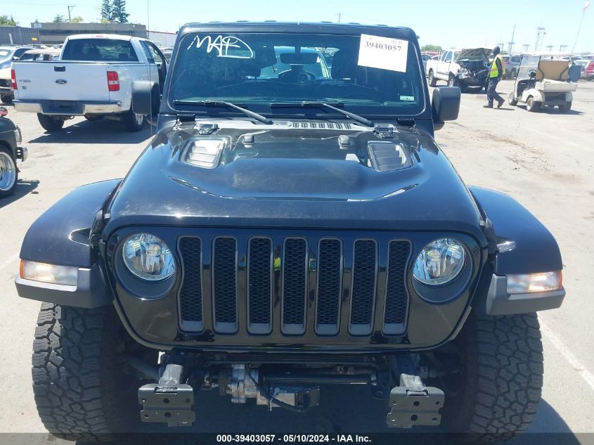 2021 Jeep Wrangler Unlimited Rubicon 4X4 VIN: 1C4HJXFG4MW604845 Lot: 39403057