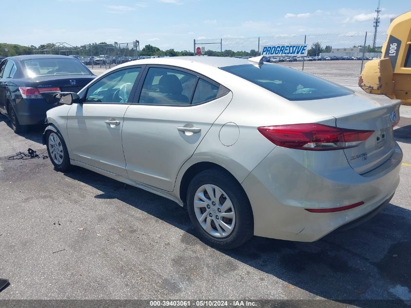 2017 Hyundai Elantra Se VIN: 5NPD74LFXHH064209 Lot: 39403061