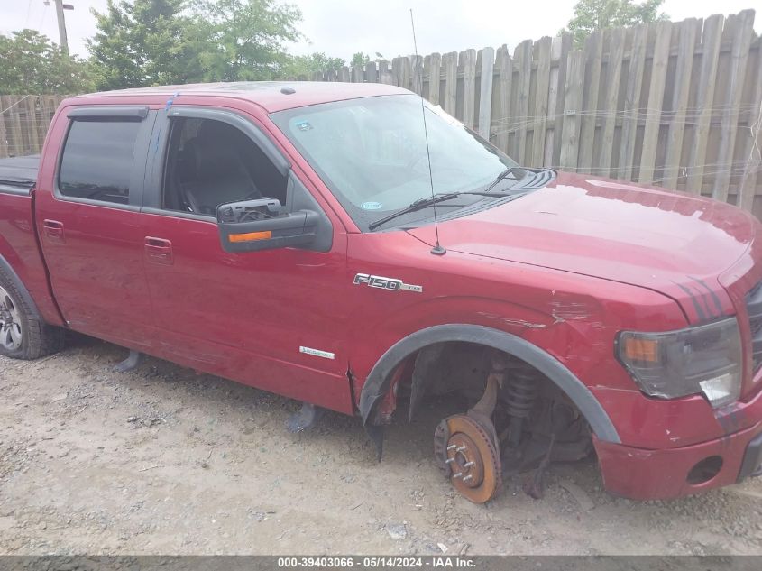 2013 Ford F-150 Fx4 VIN: 1FTFW1ET0DKF64422 Lot: 39403066