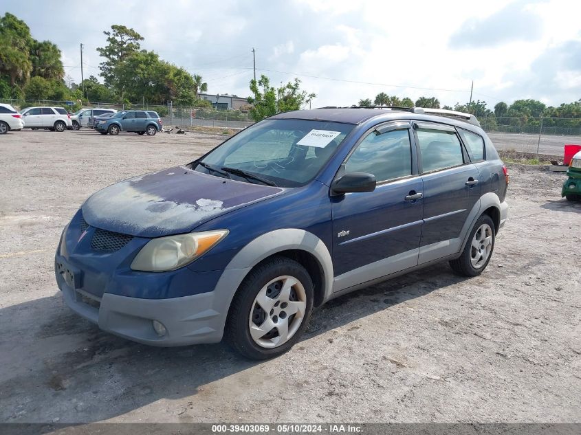 2003 Pontiac Vibe VIN: 5Y2SL62873Z451335 Lot: 39403069