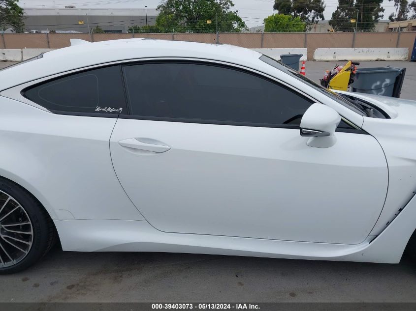 2015 Lexus Rc F VIN: JTHHP5BC0F5003736 Lot: 39403073