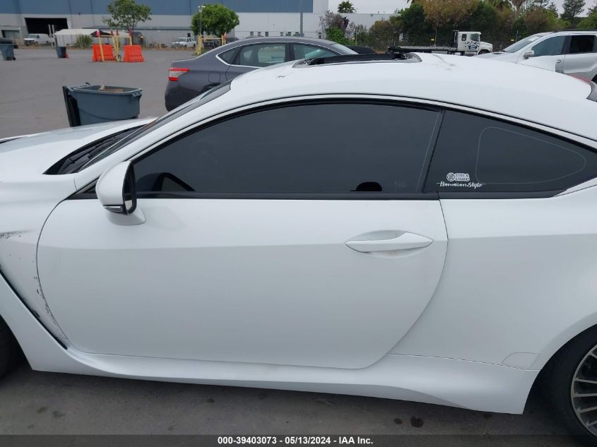 2015 Lexus Rc F VIN: JTHHP5BC0F5003736 Lot: 39403073