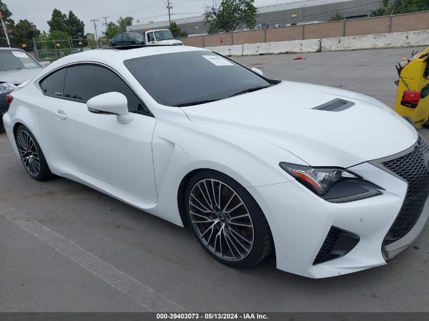 2015 Lexus Rc F VIN: JTHHP5BC0F5003736 Lot: 39403073