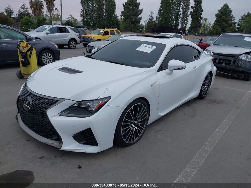 2015 Lexus Rc F VIN: JTHHP5BC0F5003736 Lot: 39403073