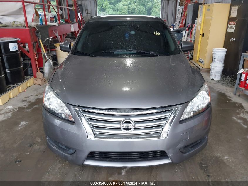 2015 Nissan Sentra Sv VIN: 3N1AB7AP2FL662647 Lot: 39403078