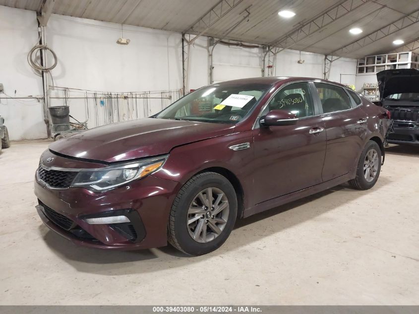 2020 Kia Optima Lx VIN: 5XXGT4L35LG385755 Lot: 39403080