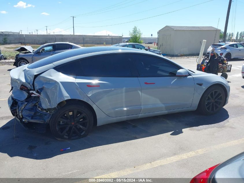 2021 Tesla Model 3 Long Range Dual Motor All-Wheel Drive VIN: 5YJ3E1EB3MF995363 Lot: 39403082