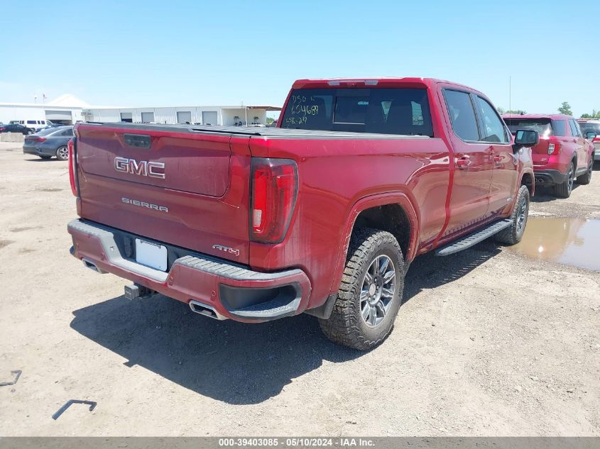 2024 GMC Sierra 1500 4Wd Standard Box At4 VIN: 3GTUUEE85RG305620 Lot: 39403085