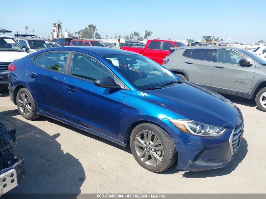 2018 HYUNDAI ELANTRA SEL - 5NPD84LF6JH226954