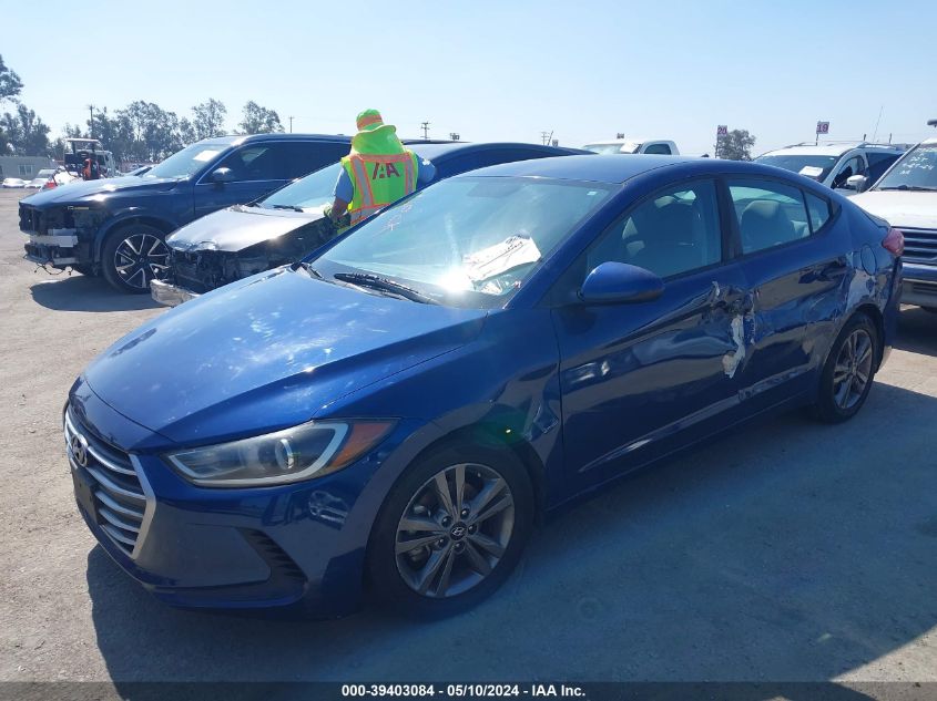 2018 Hyundai Elantra Sel VIN: 5NPD84LF6JH226954 Lot: 39403084