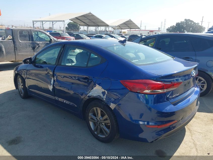 2018 Hyundai Elantra Sel VIN: 5NPD84LF6JH226954 Lot: 39403084