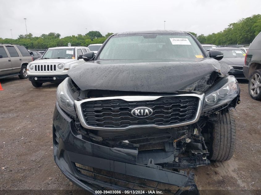 2019 Kia Sorento 2.4L L VIN: 5XYPG4A32KG575286 Lot: 39403086