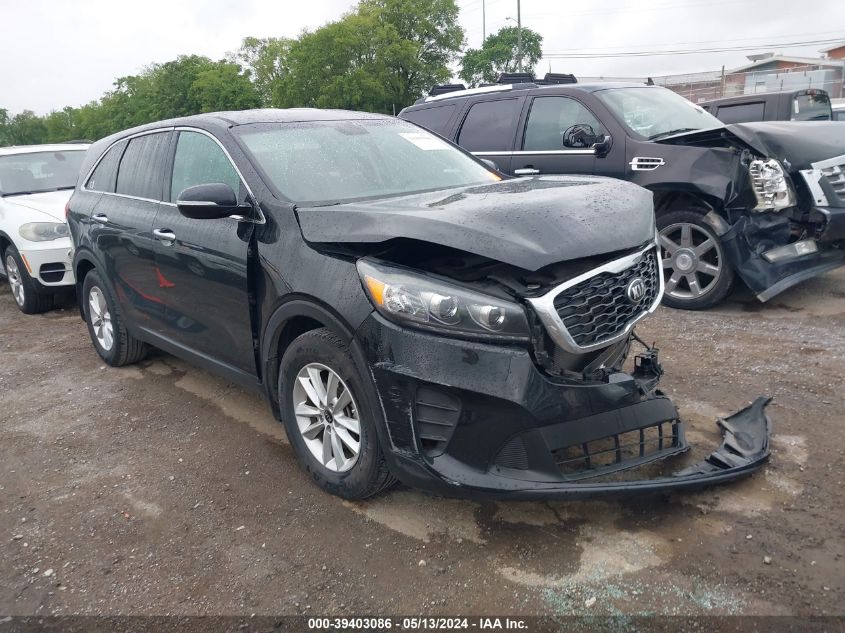 2019 Kia Sorento 2.4L L VIN: 5XYPG4A32KG575286 Lot: 39403086