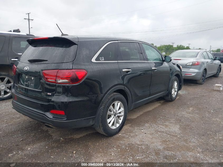 2019 Kia Sorento 2.4L L VIN: 5XYPG4A32KG575286 Lot: 39403086