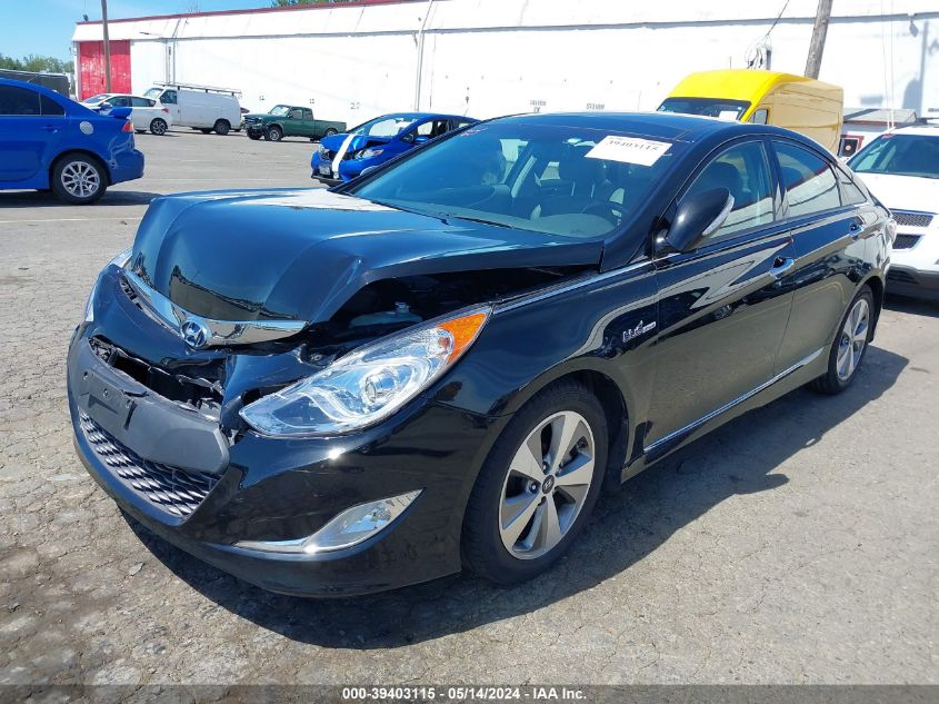 2012 Hyundai Sonata Hybrid VIN: KMHEC4A4XCA046077 Lot: 39403115