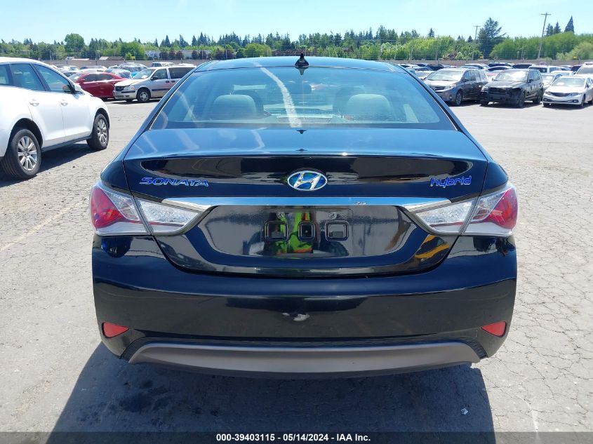 2012 Hyundai Sonata Hybrid VIN: KMHEC4A4XCA046077 Lot: 39403115