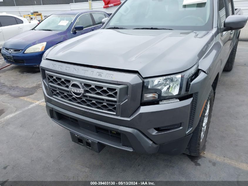 2022 Nissan Frontier Sv 4X2 VIN: 1N6ED1EJ3NN613626 Lot: 39403130