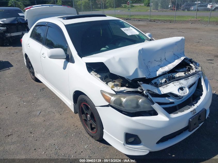 2013 TOYOTA COROLLA S/LE - 2T1BU4EE0DC111409