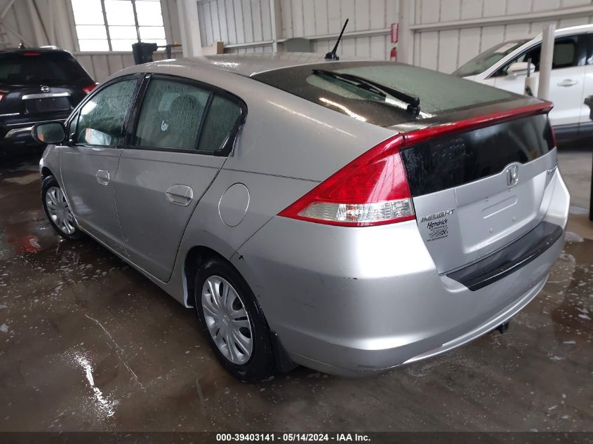 2010 Honda Insight Lx VIN: JHMZE2H52AS022221 Lot: 39403141