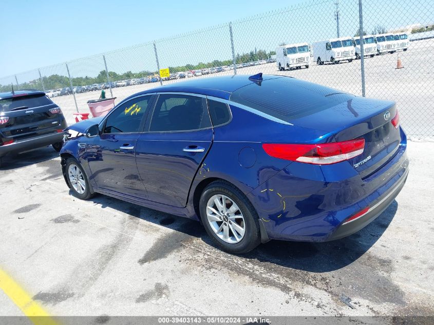 2017 Kia Optima Lx VIN: 5XXGT4L3XHG140196 Lot: 39403143